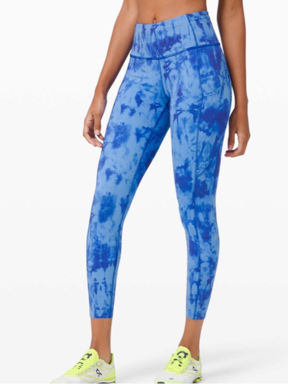 Lululemon Fast and Free Tight II 25" *Game Day size 4